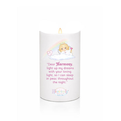 5-Inch Heavenly Angels LED Candle