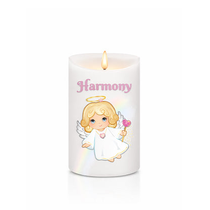 5-Inch Heavenly Angels LED Candle
