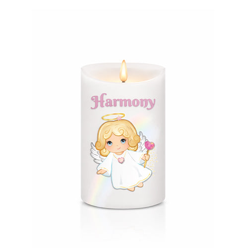 5-Inch Heavenly Angels LED Candle