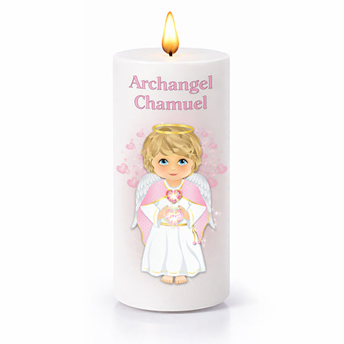 7-Inch Heavenly Angels LED Candle