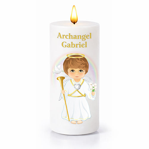 7-Inch Heavenly Angels LED Candle
