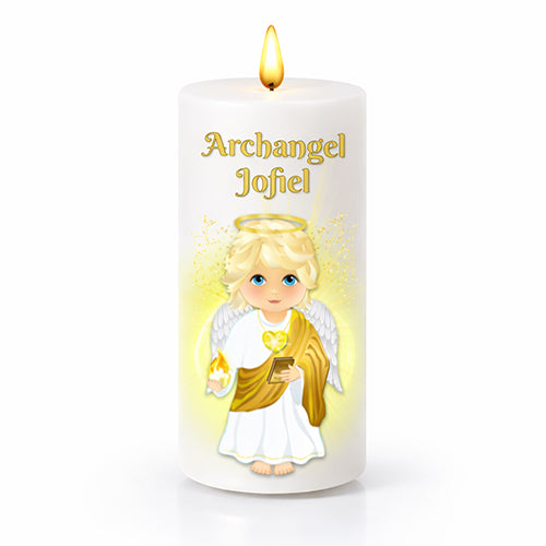 7-Inch Heavenly Angels LED Candle