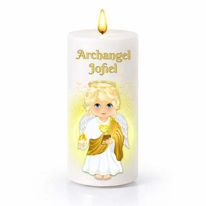 7-Inch Heavenly Angels LED Candle