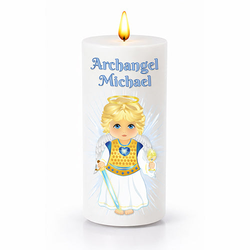 7-Inch Heavenly Angels LED Candle
