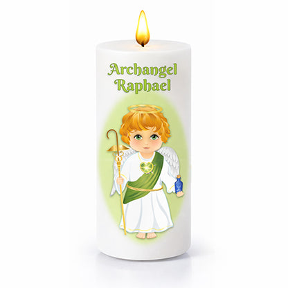 7-Inch Heavenly Angels LED Candle