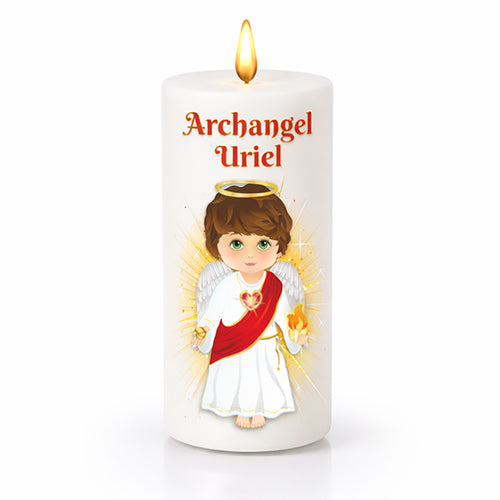 7-Inch Heavenly Angels LED Candle