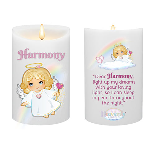 5-Inch Heavenly Angels LED Candle