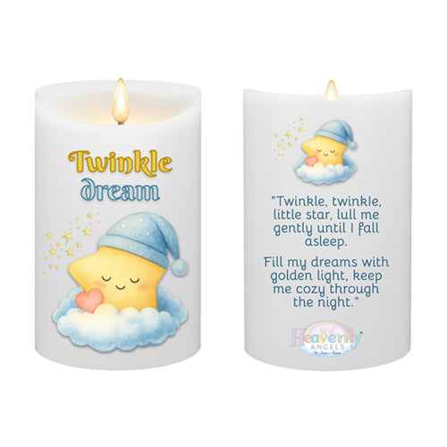 5-Inch Heavenly Angels LED Candle