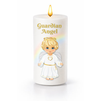7-Inch Heavenly Angels LED Candle