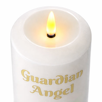 7-Inch Heavenly Angels LED Candle